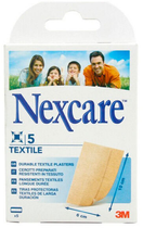 Медицинские пластыри 3M Nexcare Textile 10 см x 6 см 5 шт (8470003308946) - изображение 1