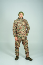 Куртка тактическая теплая Soft Shell Single Sword двойной флис мультикам XL - изображение 1