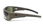 Захисні окуляри Venture Gear Tactical OverWatch Green (forest gray) Anti-Fog, чорно-зелені в зеленій оправі - зображення 5