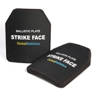 Полегшена керамічна балістична плита (1,6 кг) Protector Strike Face клас NIJ III (3 кл. по ДСТУ) від GlobalBalListics - 1 шт - зображення 3