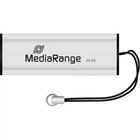 USB флеш накопичувач Mediarange 64GB Black/Silver USB 3.0 (MR917)
