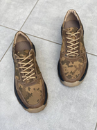 Мужские кроссовки из нубука (3200-1) 43 VZUTIK Коричневый 000224668 - изображение 5
