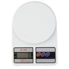 Ваги кухонні електронні до 10 кг Electronic Kitchen Scale SF-400 білі (YС1149)