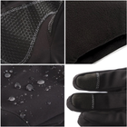 Перчатки тактические водоотталкивающие зимние утепленные флисом Combat Camo Хаки M - изображение 3