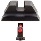 Комплект цілик + мушка TRIJICON FIBER SET RED для пістолета Glock 9mm / Glock .40 (крім MOS) - зображення 4