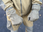 Зимові рукавички теплі Tactic тактичні рукавички софт шел утеплені, рукавички soft shell олива (XL) - зображення 4