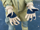 Зимові рукавички теплі Tactic тактичні рукавички софт шел утеплені, рукавички soft shell Coyote (M) - зображення 3