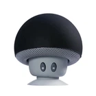Беспроводная портативная Bluetooth колонка грибок на присоске, Черный