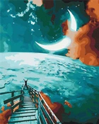 Картина по номерам Дорога на Луну 40x50 см Brushme (2000002773269)