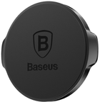 Uchwyt samochodowy do deski rozdzielczej Baseus Holder Small Ears Series Magnetic Suction Bracket Flat Type Black (SUER-C01) - obraz 1