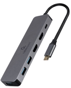 Stacja dokująca Cablexpert USB-C 3 w 1 (Hub/HDMI/PD) (A-CM-COMBO3-03) - obraz 1