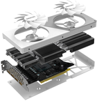 Karta graficzna INNO3D PCI-Ex GeForce RTX 4070 Twin X2 OC White 12GB GDDR6X (192bit) (2505/21000) (HDMI, 3 x DisplayPort) (N40702-126XX-185252W) - obraz 8