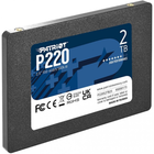 SSD диск Patriot P220 2TB 2.5" SATAIII TLC (P220S2TB25) - зображення 3
