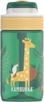 Пляшка для води Kambukka Lagoon Kids Safari Jungle 400 мл Зелена (11-04051) - зображення 2