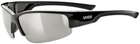 Okulary przeciwsłoneczne Uvex Sportstyle 215 Black/Ltm.Silver (53/0/617/2216/UNI) - obraz 1