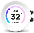 Chłodzenie wodne NZXT Kraken Elite RGB 360 mm AIO liquid cooler w/Display, RGB Fans, białe (RL-KR36E-W1) - obraz 3