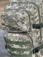 Армійський рюкзак тактичний 40 літрів Піксель ЗСУ військовий міцний штурмовий рюкзак - зображення 4
