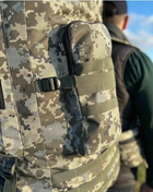 Армейский рюкзак тактический баул 100л Пиксель ВСУ 100 литров военный рюкзак баул - изображение 4