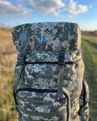 Армейский рюкзак тактический баул 100л Пиксель ВСУ 100 литров военный рюкзак баул - изображение 5