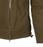 Флісова куртка Helikon - tex Alpha Tactical -Grid Fleece Coyote Розмір XL/R - изображение 4