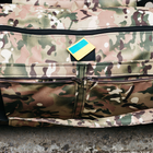 Військова баул сумка, армійський баул Cordura мультикам 100 л тактичний баул, тактичний баул-рюкзак - зображення 8