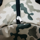 Військова сумка баул, армійський баул Оксфорд пісочний мультикам 120 л тактичний баул, тактичний баул-рюкзак - зображення 10