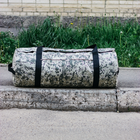 Военная баул сумка, армейский баул Оксфорд пиксель з клапаном 100 л тактический баул, тактический баул-рюкзак - изображение 6