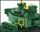 Klocki konstrukcyjne Cobi Company of Heroes 3 Czołg Mk III Churchill 654 szt. (5902251030469) - obraz 7