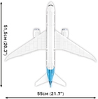 Klocki konstrukcyjne Cobi Boeing 787 Dreamliner 836 szt. (5902251266035) - obraz 9