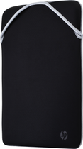Захисний чохол для ноутбука HP Reversible Protective 15.6 Чорно-сріблястий 2F2K5AA (195161359590) - зображення 2
