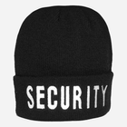 Шапка військова MIL-TEC Security 12075097-019 One size Black (4046872272974) - зображення 1