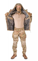 Куртка тактическая зимняя военная Рип Стоп с теплоотражающей подкладкой Omni Hit Multicam с капюшоном Мультикам р.3XL - изображение 2