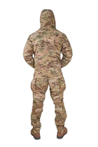 Куртка тактическая зимняя военная Рип Стоп с теплоотражающей подкладкой Omni Hit Multicam с капюшоном Мультикам р.3XL - изображение 3