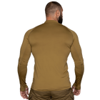 Лонгслів чоловічий тактичний еластичний футболка з довгим рукавом для силових структур Койот (7139), M TR_7139(M) - зображення 3