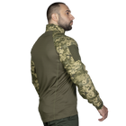 Рубашка тактическая боевая универсальная для силовых структур CM Blitz Камуфляж/Олива (7020), XXL TR_7020(XXL) - изображение 4