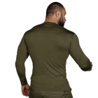 Лонгслив тактический эластичный футболка с длинным рукавом для силовых структур Олива Ukraine (7342), XL TR_7342-XL - изображение 3