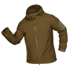 Куртка тактична демісезонна чоловіча для силових структур Stalker SoftShell Койот (7346), L TR_7346-L - зображення 1