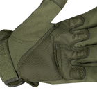 Рукавички тактичні зимові з пальцями для силових структур Air Tac Olivе (6650), M TR_6650M - зображення 4
