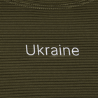 Лонгслив тактический эластичный футболка с длинным рукавом для силовых структур Олива Ukraine 7342 XXL TR_7342-XXL - изображение 4