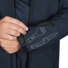 Куртка тактическая демисезонная мужская для силовых структур Phantom System Темно-синяя (7292), M TR_7292-M - изображение 6
