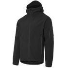 Куртка тактическая износостойкая облегченная для силовых структур SoftShell 2.0 Черный (6583), XXXL TR_6583XXXL - изображение 1