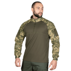 Рубашка тактическая боевая универсальная для силовых структур CM Raid Камуфляж/Олива (7046), S TR_7046(S) - изображение 2