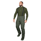 Штани тактичні зимові чоловічі утеплені штани для силових структур Patrol Taslan Олива (7355), XL TR_7355-XL - зображення 2