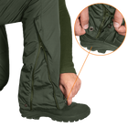 Штани тактичні зимові чоловічі утеплені штани для силових структур Patrol Taslan Олива (7355), XL TR_7355-XL - зображення 8