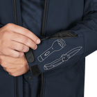 Куртка тактическая демисезонная мужская для силовых структур Phantom System Темно-синяя (7292), XXL TR_7292-XXL - изображение 6