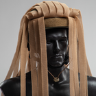 Накидка на голову или шлем маскировочная тактическая универсальная для силовых структур Койот TR_Net-100K-DG - изображение 10