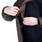Куртка подстежка утеплитель универсальная для повседневной носки Brotherhood коричневая 58/170-176 TR_BH-UTJ3.0-B-50 - изображение 6