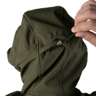 Куртка тактична зносостійка полегшена для силових структур SoftShell 3.0 Олива (6593), XXL TR_6593XXL - зображення 9