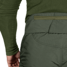 Штани тактичні зимові чоловічі утеплені штани для силових структур Patrol Taslan Олива (7355), L TR_7355-L - зображення 7