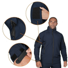 Куртка тактична демісезонна чоловіча для силових структур Phantom System Темно-синя (7292), S TR_7292-S - зображення 5